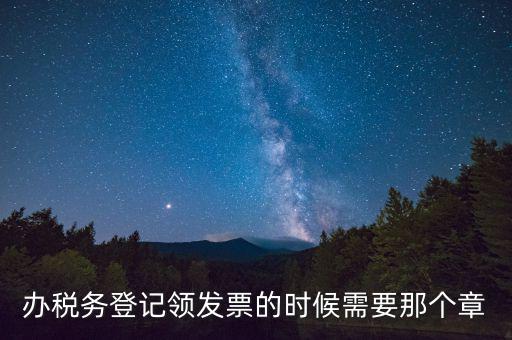 稅務(wù)局登記用什么章，去稅務(wù)局辦理了稅務(wù)登記 后發(fā)那種公章么