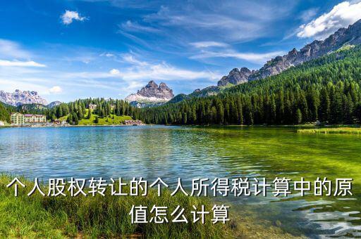 個人股權(quán)轉(zhuǎn)讓的個人所得稅計(jì)算中的原值怎么計(jì)算