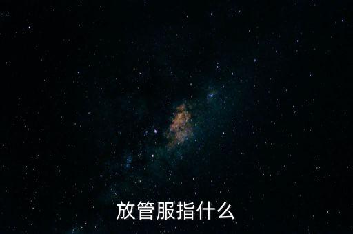 稅收放管服是什么意思，放管服是什么意思 放管服的解釋