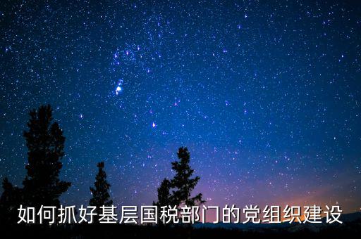 國稅基層建設(shè)是什么，基層建設(shè)是指什么