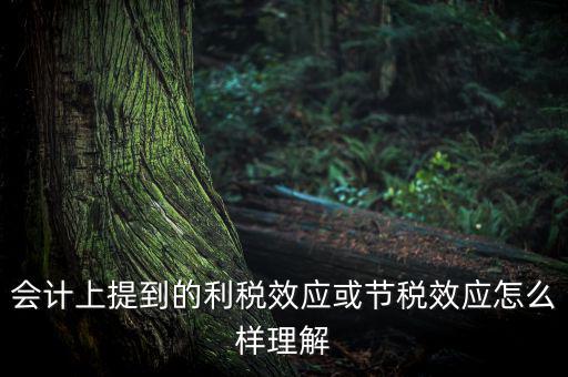 節(jié)稅效應是節(jié)的什么稅，什么是節(jié)稅額