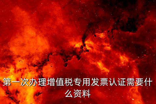 發(fā)票認(rèn)證要帶什么，第一次辦理增值稅專用發(fā)票認(rèn)證需要什么資料