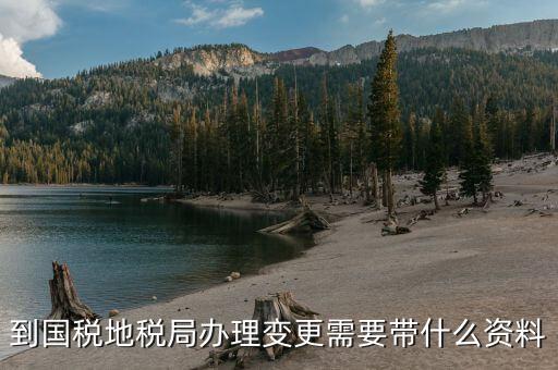 變更地稅需要什么資料，公司地稅變更需要哪些資料