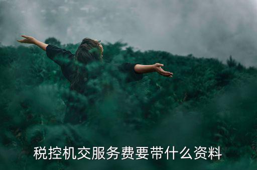 稅控機(jī)交服務(wù)費要帶什么資料