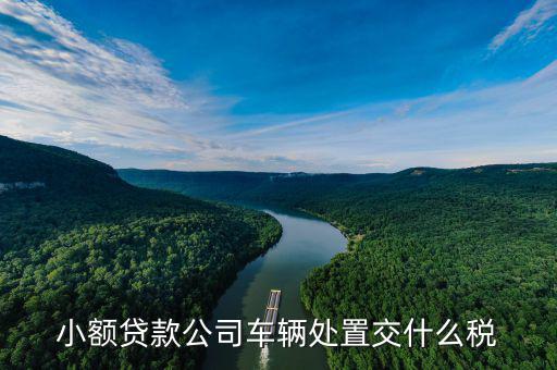 車貸行業(yè)需要交什么稅，小額貸款公司車輛處置交什么稅