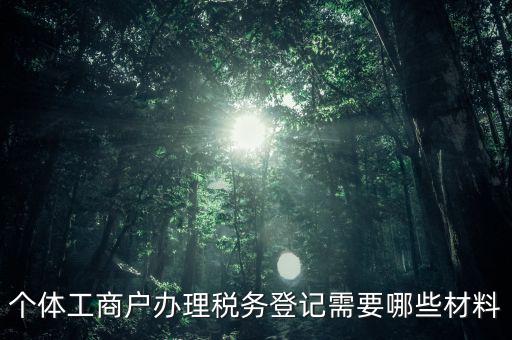 稅務(wù)登記要帶什么資料，公司設(shè)立后辦理稅務(wù)登記要準(zhǔn)備哪些資料