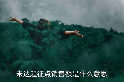 未達(dá)起征點(diǎn)通知書什么意思，打印稅務(wù)事項(xiàng)通知書未達(dá)起征點(diǎn)通知需要什么材料