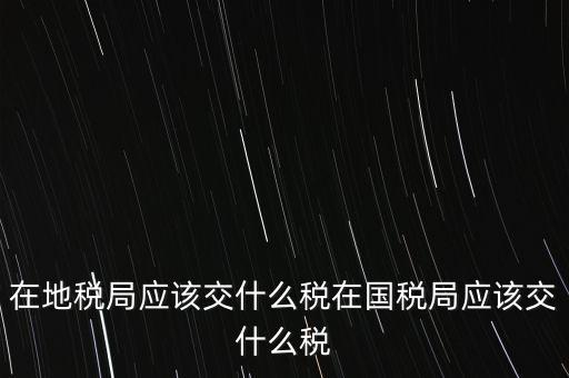 山東地稅交什么稅，現(xiàn)在山東省地稅系統(tǒng)征說稅種有哪些