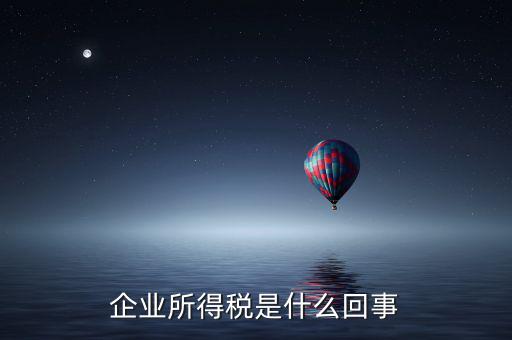 什么叫創(chuàng)業(yè)投資企業(yè)所得稅，企業(yè)所得稅是什么回事