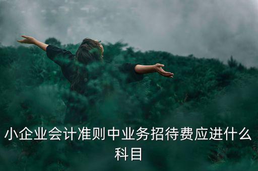 小企業(yè)發(fā)生的業(yè)務(wù)招待費(fèi)通過(guò)什么科目核算，業(yè)務(wù)招待費(fèi)屬于什么會(huì)計(jì)科目