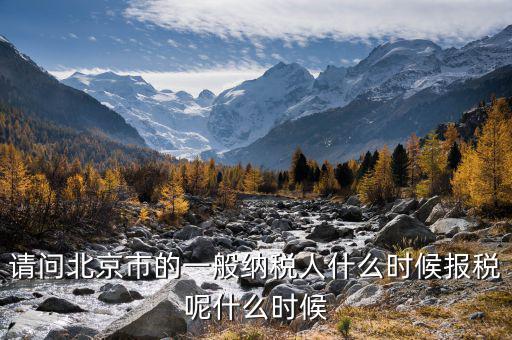 北京稅控最遲什么時候抄報，抄稅報稅時間