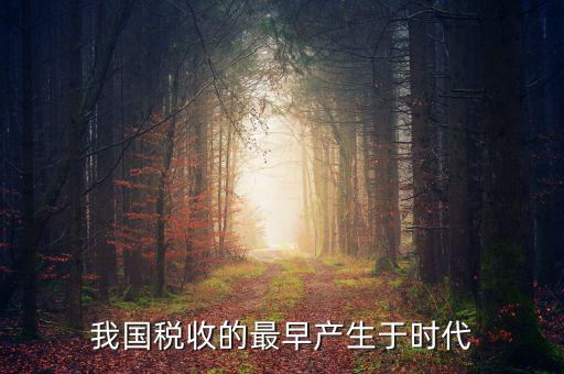中國稅收的最早形式是什么，我國稅收最早產(chǎn)于哪個時代