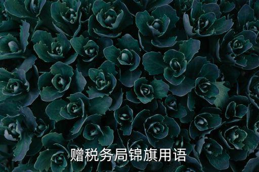 贈送稅務(wù)所錦旗寫什么，贈稅務(wù)局錦旗用語
