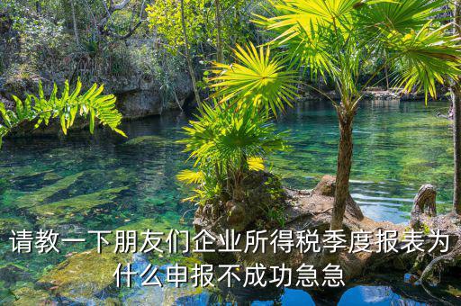 江蘇國稅三季度為什么申報不了，國稅網(wǎng)上季度申報表申報失敗怎樣回事
