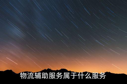 物流輔助服務(wù)費(fèi)是什么意思，服務(wù)費(fèi)是什么