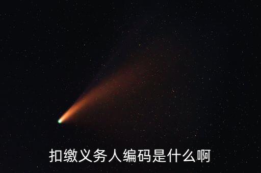 江西扣繳義務(wù)人編碼是什么，扣繳義務(wù)人編碼是什么號(hào)它和納稅人識(shí)別號(hào)是一個(gè)號(hào)嗎