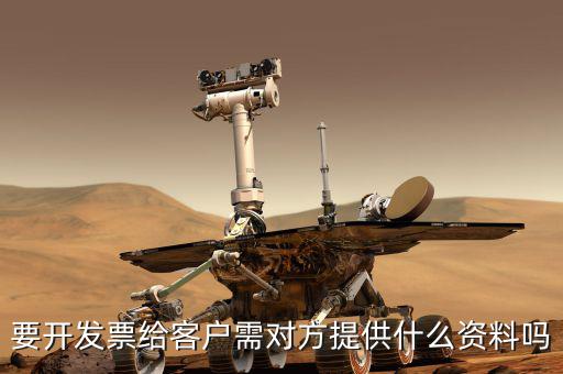開票要什么資料嗎，開發(fā)票需要什么東西嗎