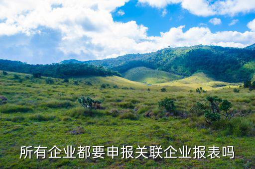 什么企業(yè)要關(guān)聯(lián)申報(bào)，哪些企業(yè)須填報(bào)年度關(guān)聯(lián)業(yè)務(wù)往來報(bào)告表