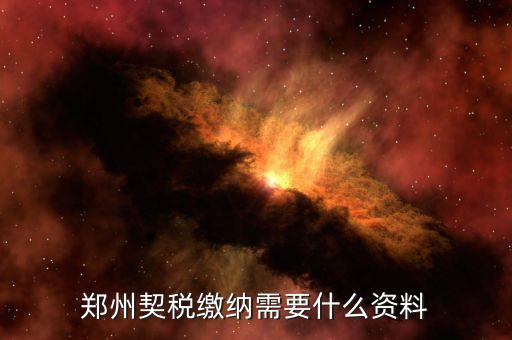 現(xiàn)在鄭州契稅發(fā)票是什么樣的，現(xiàn)在買(mǎi)房開(kāi)的是什么發(fā)票