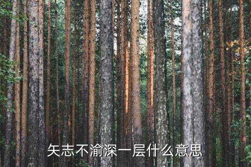 抓深一層是什么意思，深一層的意思