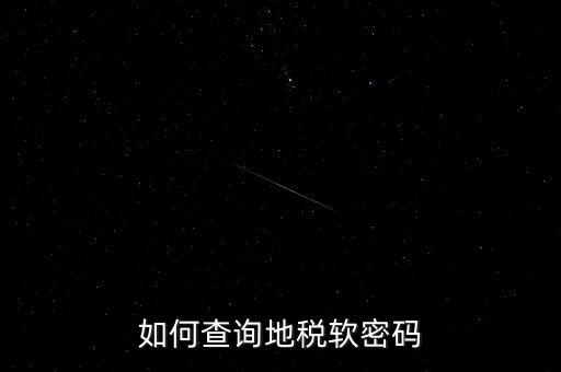 怎樣查地稅密碼是什么意思，地稅計算機代碼密碼是什么