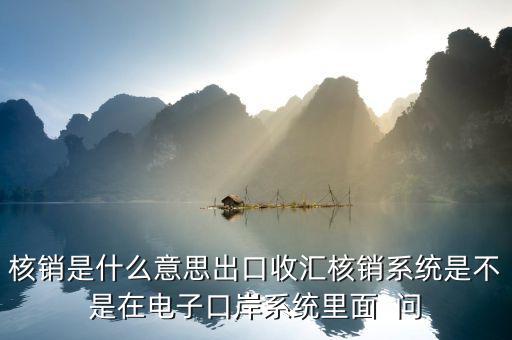 什么是核銷報驗，增值稅專用發(fā)票核銷是什么意思