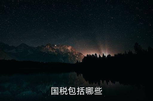 國(guó)稅綜合業(yè)務(wù)指什么，國(guó)稅包括哪些