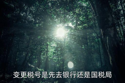 變更稅號(hào)屬于什么業(yè)務(wù)，公司變更稅號(hào)都要什么東西