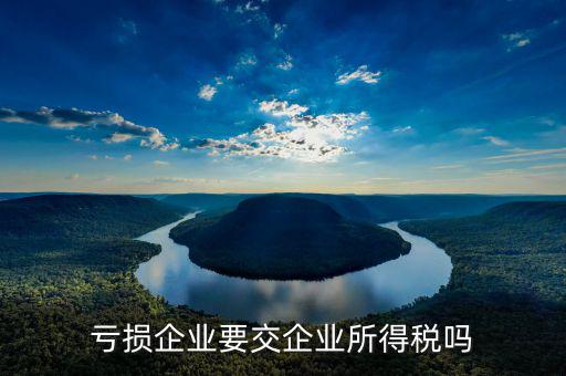 虧損企業(yè)要交什么稅嗎，企業(yè)在虧損的狀況下按照什么標(biāo)準(zhǔn)繳稅