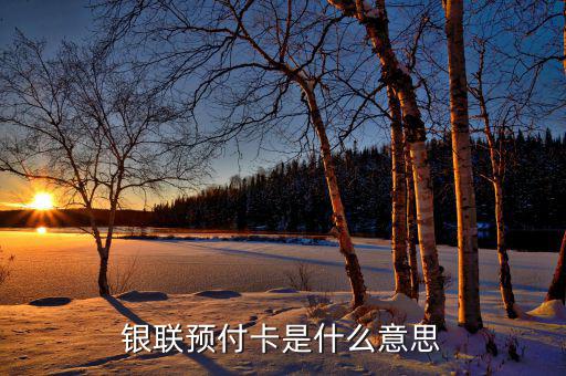 什么是支付機(jī)構(gòu)預(yù)付卡，銀行卡和預(yù)付卡的區(qū)別