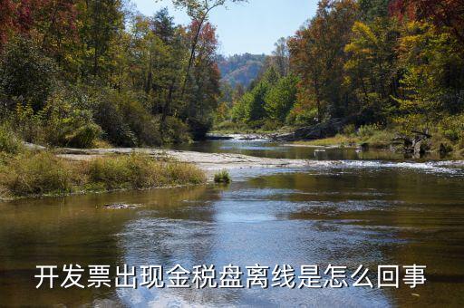 發(fā)票離線金額是什么意思，開發(fā)票出現(xiàn)金稅盤離線是怎么回事