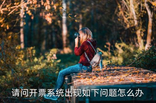 以前是開票系統(tǒng)是什么問題，請(qǐng)問開票系統(tǒng)出現(xiàn)如下問題怎么辦