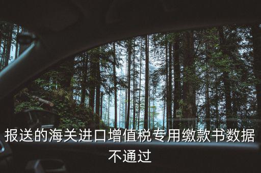 海關(guān)繳款書(shū)異常申請(qǐng)要什么資料，海關(guān)專用繳款書(shū)待比對(duì)需要準(zhǔn)備什么資料