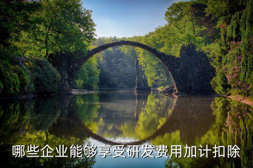 什么主行業(yè)適合做加計扣除，什么樣的項目可以加計扣除企業(yè)立項必須是省級重點才能加計扣除嗎
