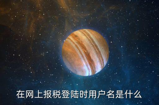 地稅登錄用戶名是什么，地稅局網(wǎng)上申報(bào) 用戶名用戶名是什么啊