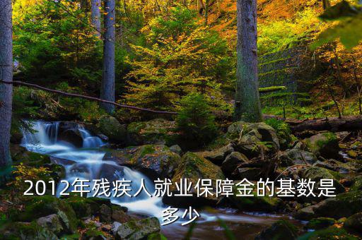 殘疾保障金按什么做基數(shù)，殘疾人保證金的基數(shù)包括勞務(wù)和稿酬么