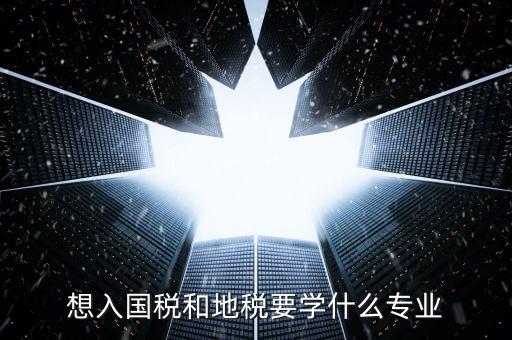 國地稅窗口人員學(xué)習(xí)什么，想入國稅和地稅要學(xué)什么專業(yè)