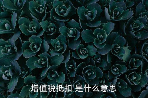 什么叫增值稅可以進(jìn)行一次性抵扣，什么叫做增值稅的抵扣 哪些情況是可以抵扣增值稅的一般應(yīng)交增值