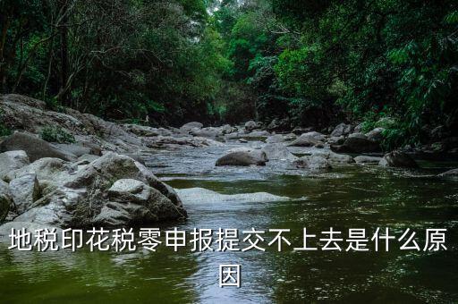 印花稅申報(bào)異常是什么原因，地稅印花稅零申報(bào)提交不上去是什么原因