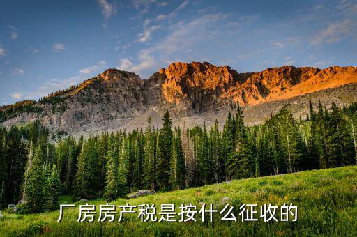 廠房房產(chǎn)稅如何征收，土地和廠房一起拍買(mǎi)來(lái)如何征收土地和房產(chǎn)稅