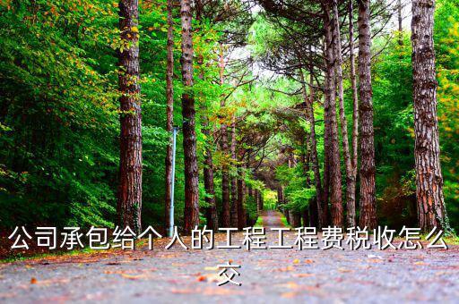 工程如何稅收，工程公司都要交那些稅