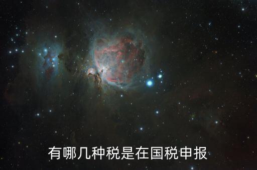 國稅如何申報(bào)稅種，國稅都有什么申報(bào)方式
