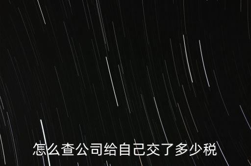如何查公司的繳稅，現(xiàn)在查公司是否交納稅怎樣查