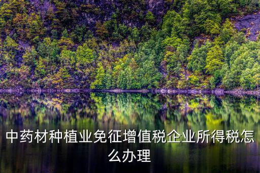 代開(kāi)的免稅中藥材如何抵扣，中藥材進(jìn)項(xiàng)抵扣