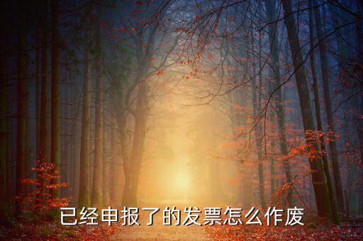 已抄稅發(fā)票如何作廢，已報(bào)送的普通增值稅發(fā)票怎么作廢