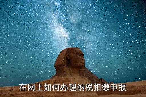 如何進(jìn)行網(wǎng)上稅務(wù)申報(bào)，網(wǎng)上報(bào)稅怎么報(bào)