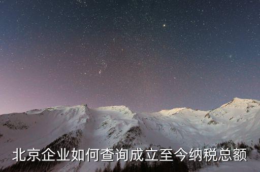 北京如何查詢(xún)公司的納稅等級(jí)，在國(guó)稅局要查一個(gè)公司的納稅情況怎么查