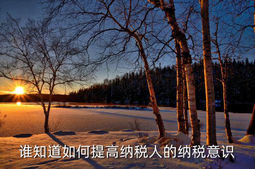 如何提高稅收服務(wù)意識，國稅分局如何強化服務(wù)意識