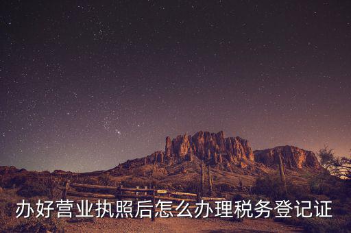 新辦企業(yè)如何去稅務(wù)局登記，辦好營(yíng)業(yè)執(zhí)照后怎么辦理稅務(wù)登記證