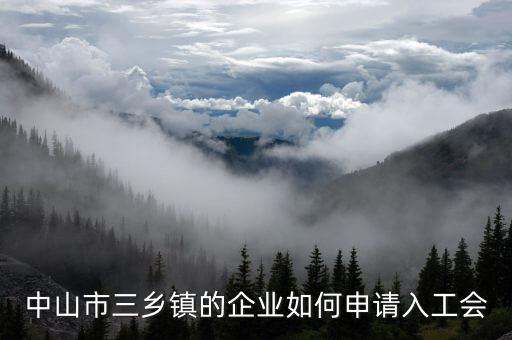 企業(yè)工會(huì)如何申報(bào)，中山市三鄉(xiāng)鎮(zhèn)的企業(yè)如何申請入工會(huì)